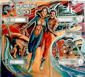 Flippers vitre Future Spa 