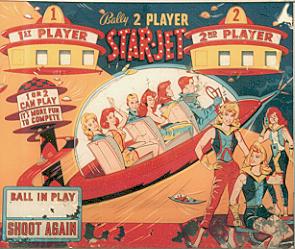 Flipper vitre Star Jet